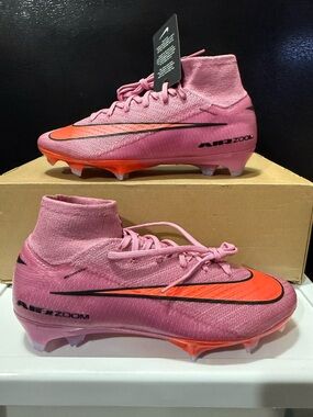 Nike Zoom Mercurial Superfly 10 Elite FG Scary FQ1454-600 Men's 6 Women's 7.5